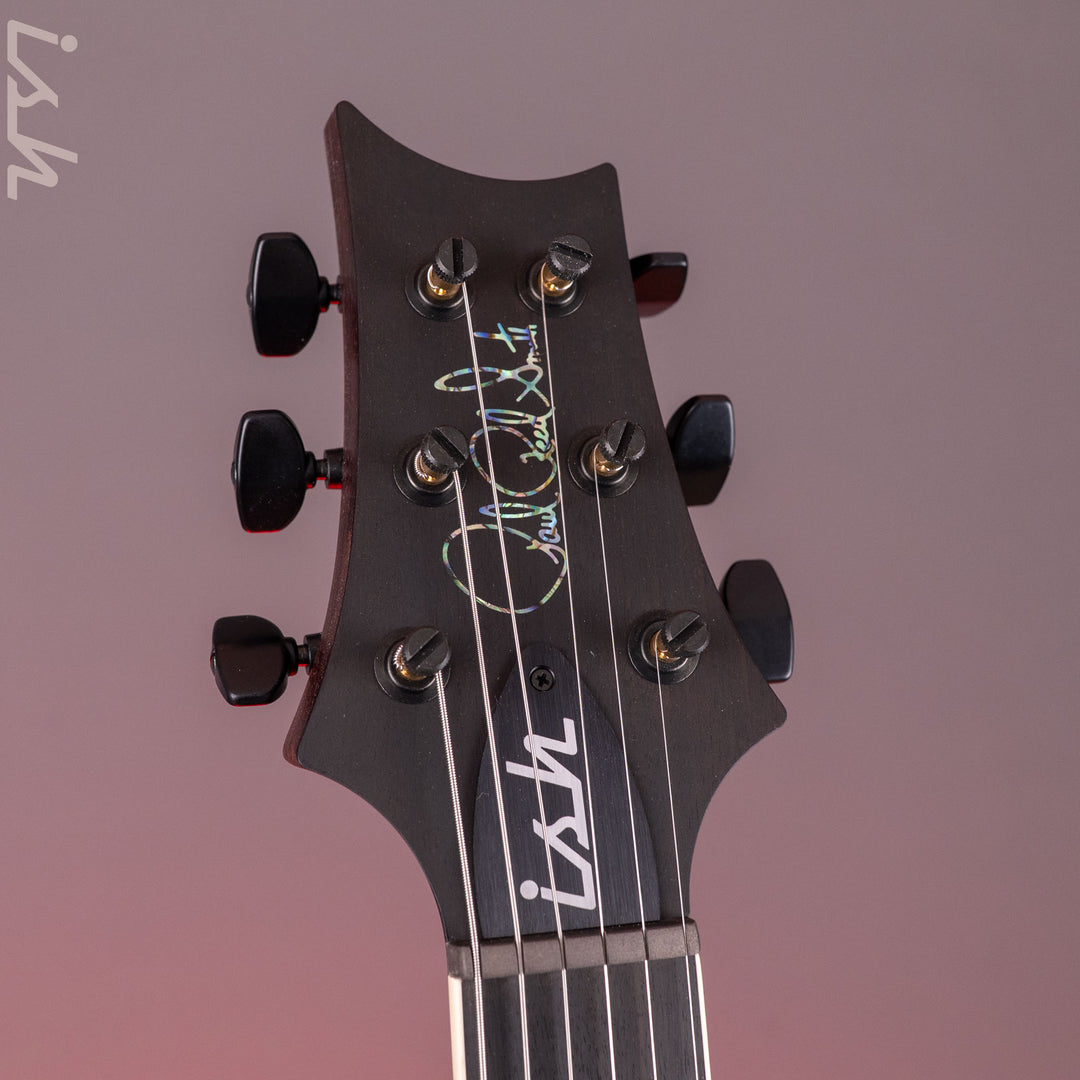 PRS Wood Library Mark Holcomb 10-Top Quilt Midnight Orchid Fade Ish 15th Anniversary