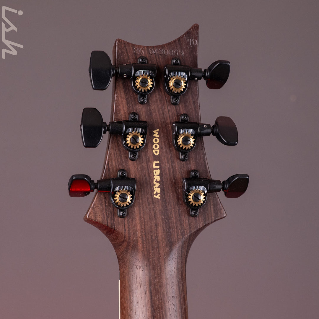 PRS Wood Library Mark Holcomb 10-Top Quilt Midnight Orchid Fade Ish 15th Anniversary
