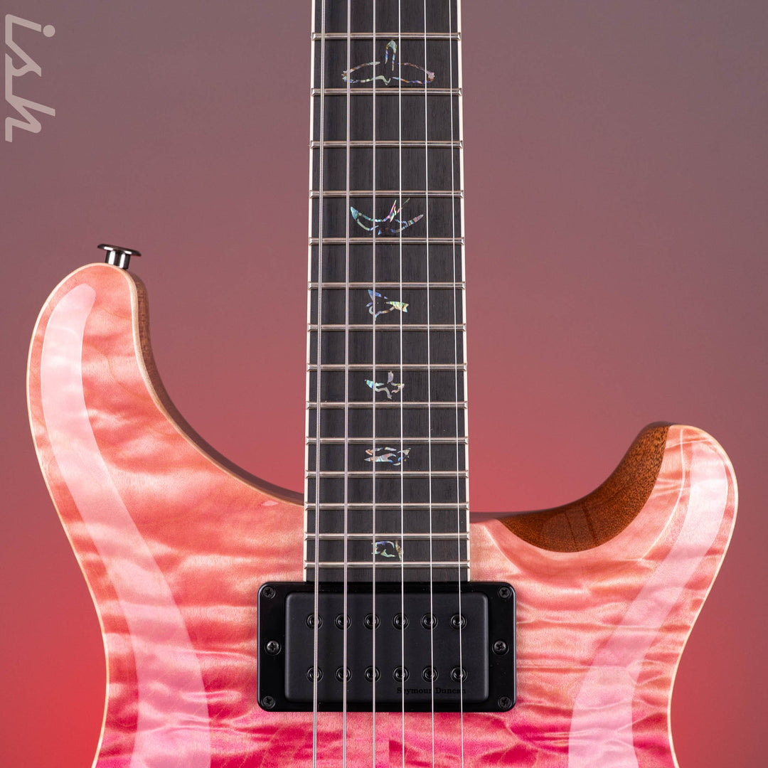 PRS Wood Library Mark Holcomb 10-Top Quilt Midnight Orchid Fade Ish 15th Anniversary