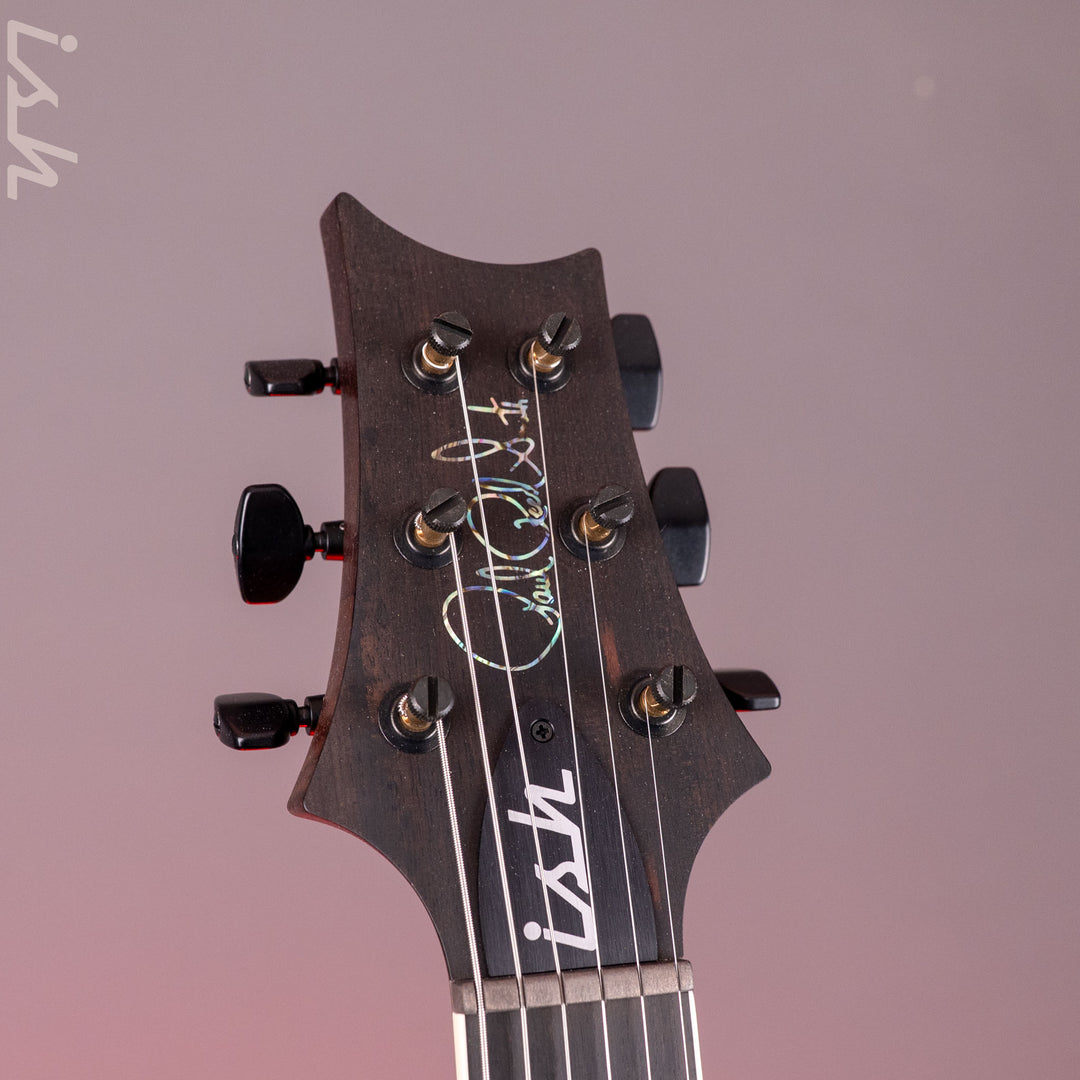 PRS Wood Library Mark Holcomb 10-Top Quilt Midnight Orchid Fade Ish 15th Anniversary