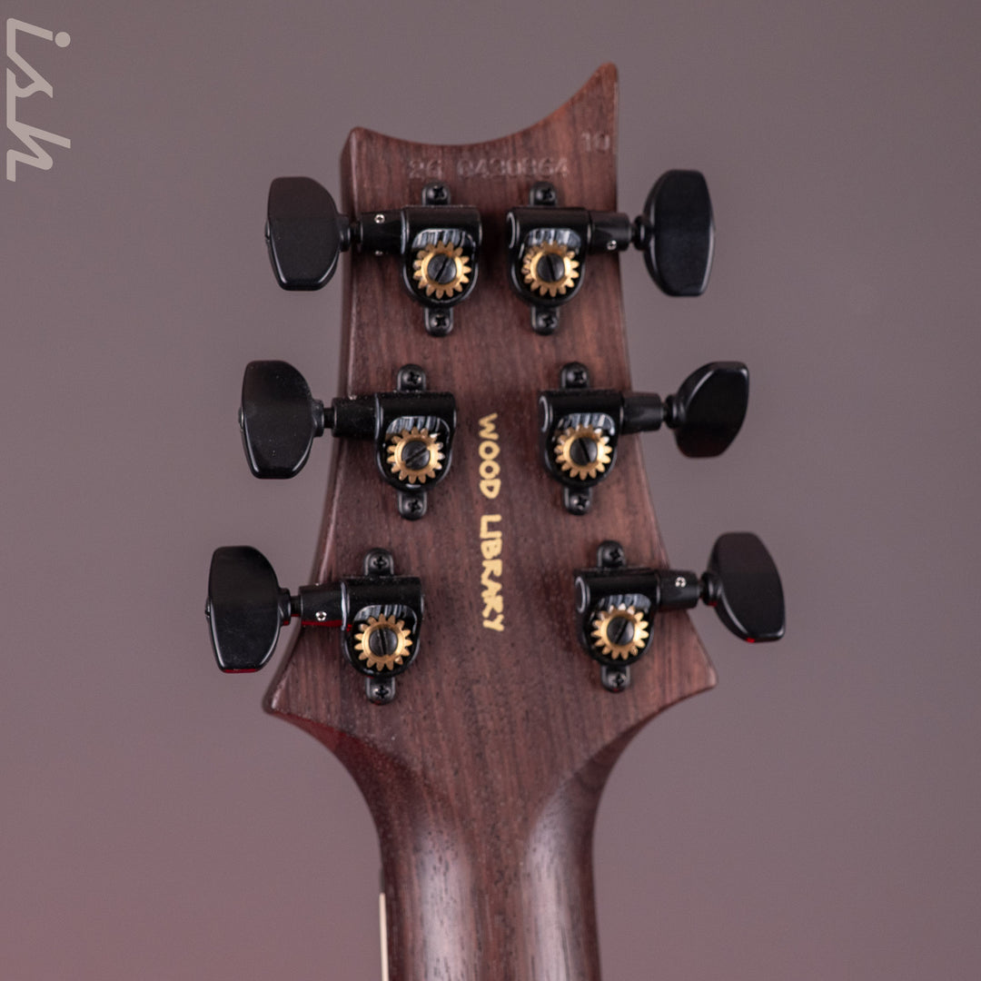 PRS Wood Library Mark Holcomb 10-Top Quilt Midnight Orchid Fade Ish 15th Anniversary