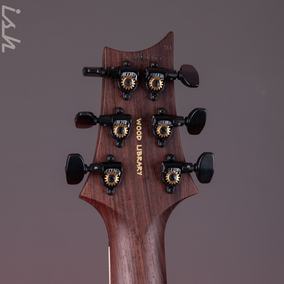 PRS Wood Library Mark Holcomb 10-Top Quilt Midnight Orchid Fade Ish 15th Anniversary