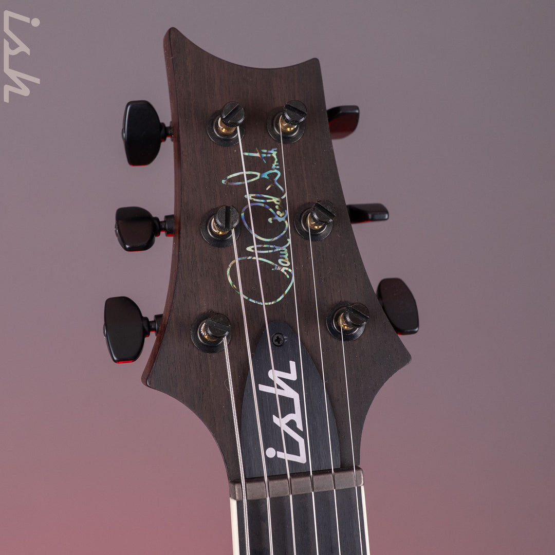 PRS Wood Library Mark Holcomb 10-Top Quilt Midnight Orchid Fade Ish 15th Anniversary