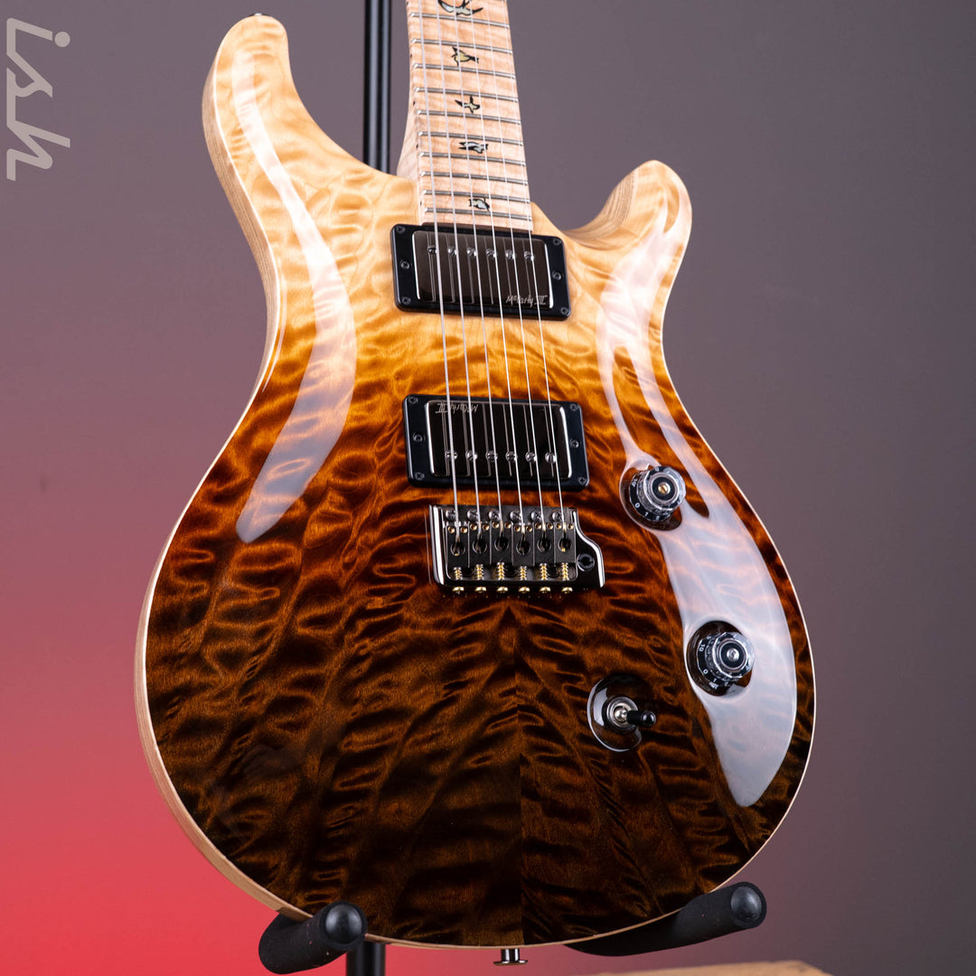 PRS Wood Library Custom 24 10-Top Quilt Amaretto Fade Ish 15th Anniversary