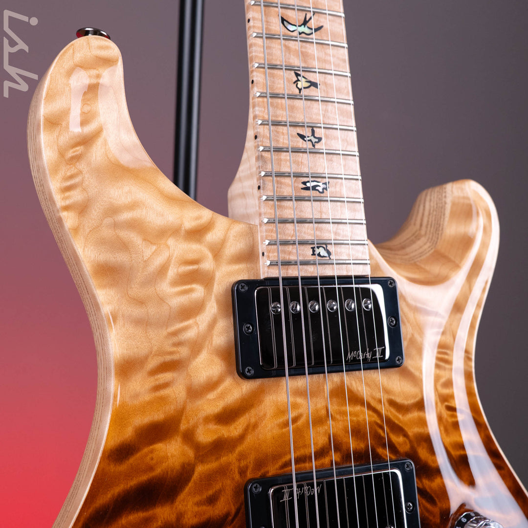 PRS Wood Library Custom 24 10-Top Quilt Amaretto Fade Ish 15th Anniversary