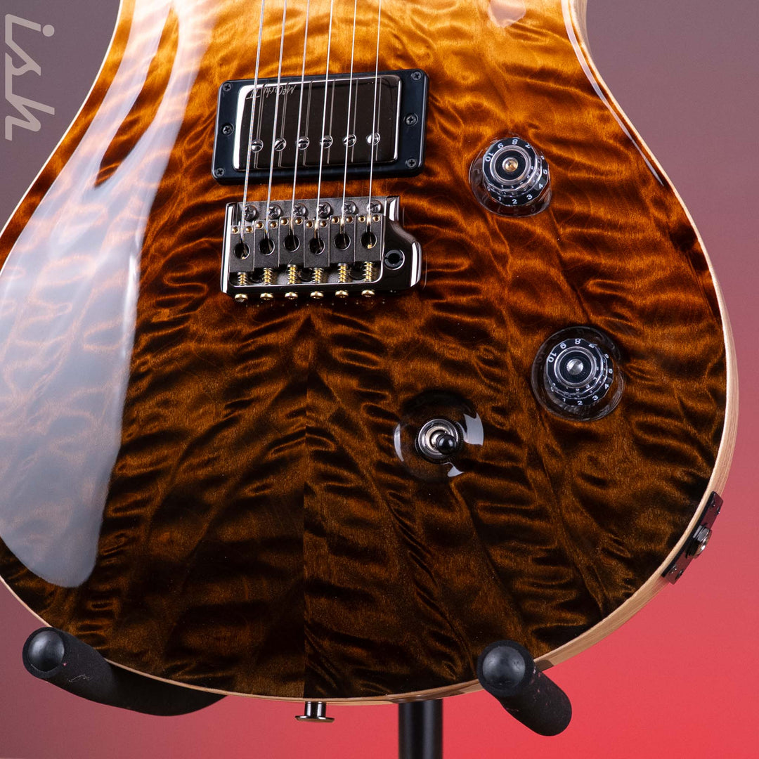 PRS Wood Library Custom 24 10-Top Quilt Amaretto Fade Ish 15th Anniversary