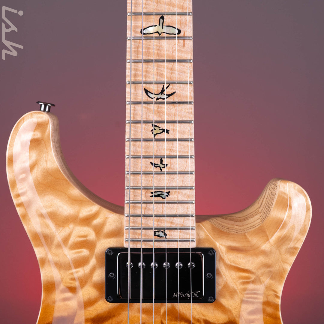 PRS Wood Library Custom 24 10-Top Quilt Amaretto Fade Ish 15th Anniversary