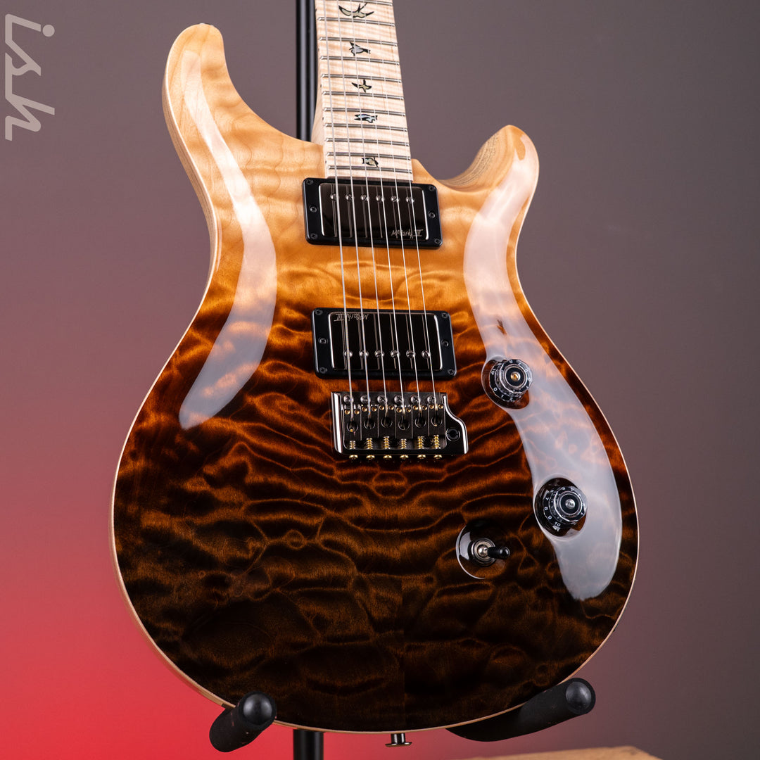 PRS Wood Library Custom 24 10-Top Quilt Amaretto Fade Ish 15th Anniversary