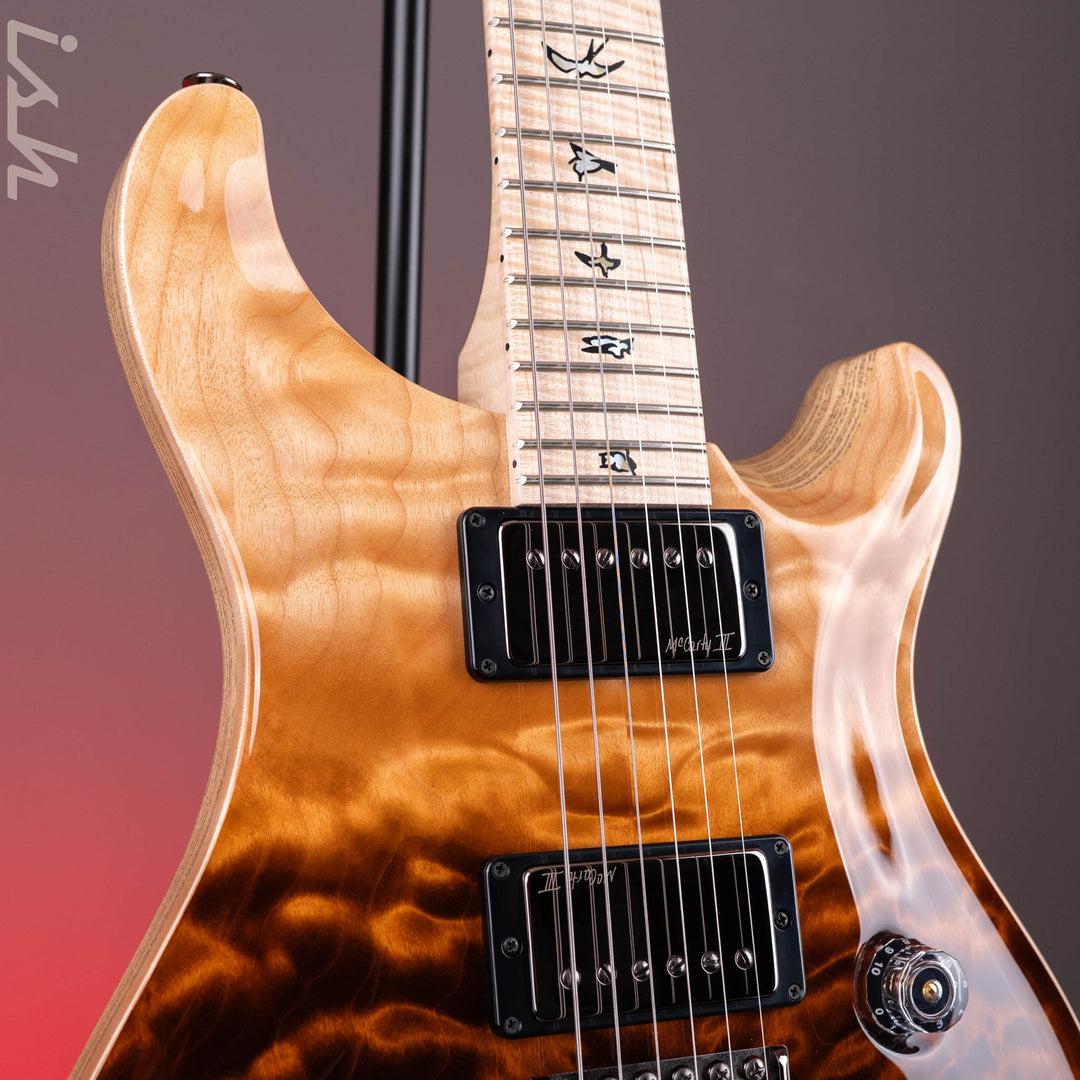 PRS Wood Library Custom 24 10-Top Quilt Amaretto Fade Ish 15th Anniversary