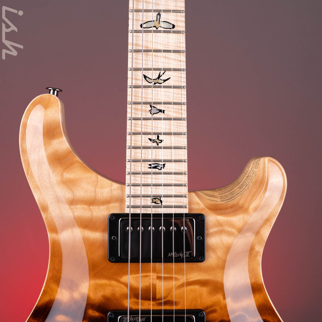 PRS Wood Library Custom 24 10-Top Quilt Amaretto Fade Ish 15th Anniversary