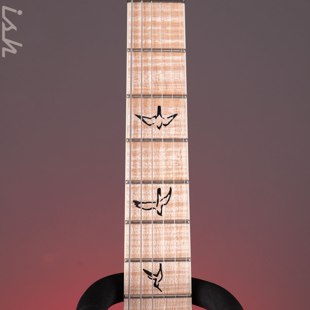 PRS Wood Library Mark Holcomb 10-Top Quilt Midnight Orchid Fade Ish 15th Anniversary Maple Neck