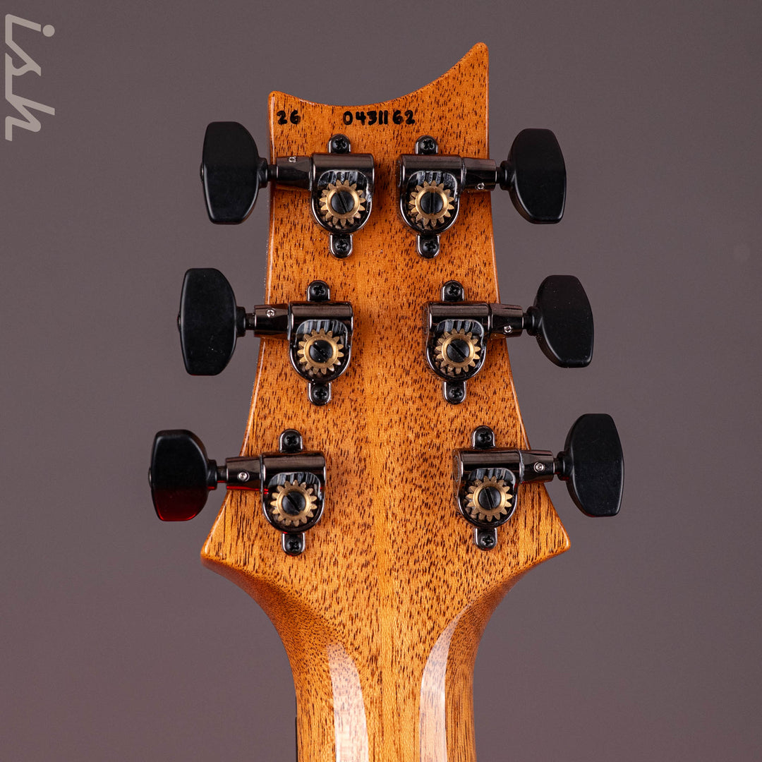 PRS Wood Library Custom 24 One Piece Artist Quilt Top Faded Indigo