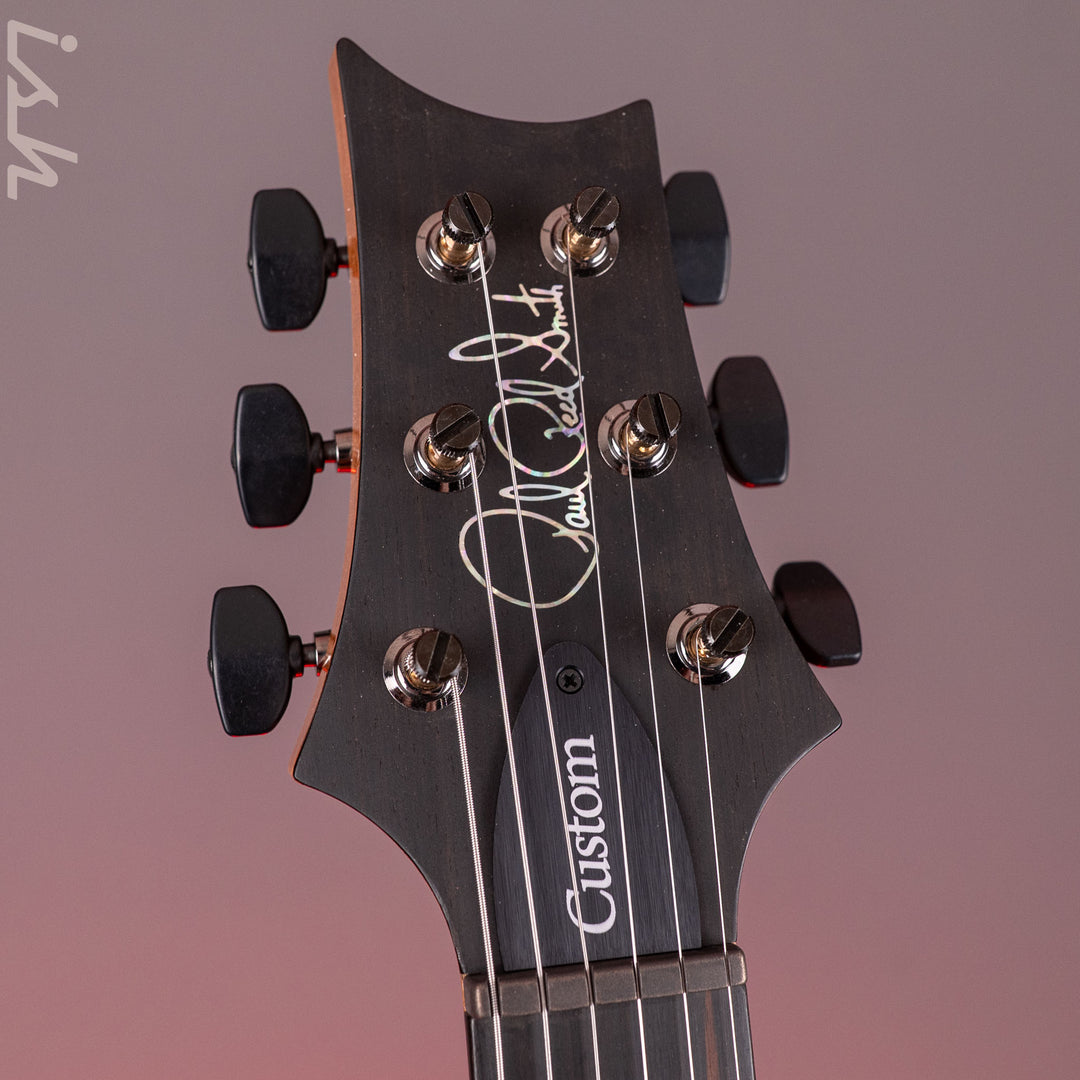PRS Wood Library Custom 24 One Piece Artist Quilt Top Faded Indigo