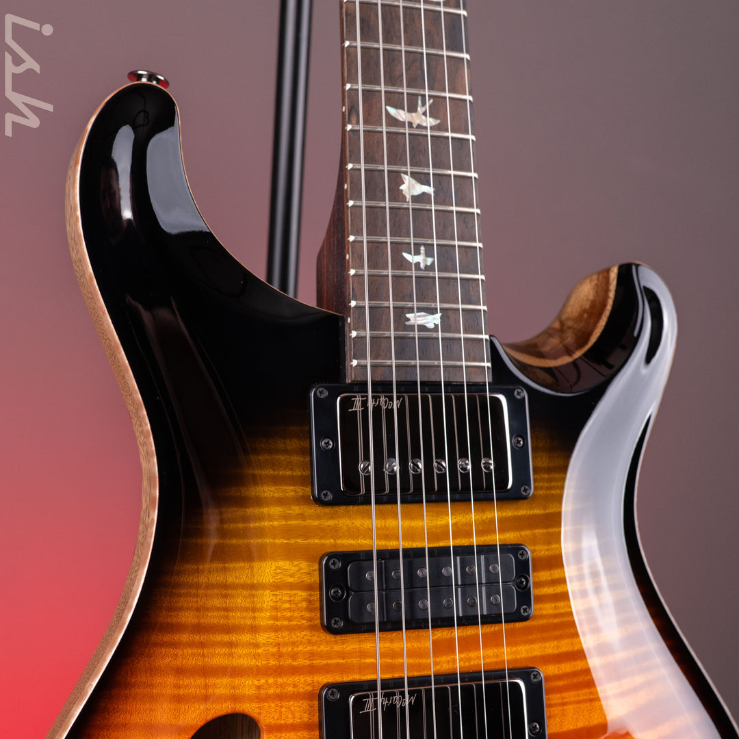 PRS Wood Library Special Semi-Hollow Fire Fade Smokeburst