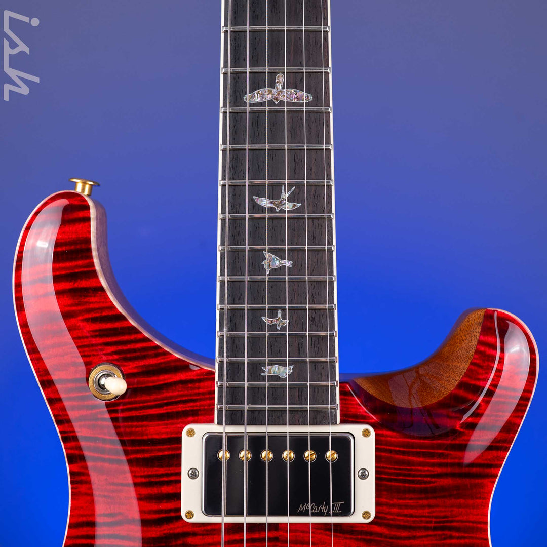 PRS Wood Library McCarty 594 Tremolo 10-Top Red Tiger