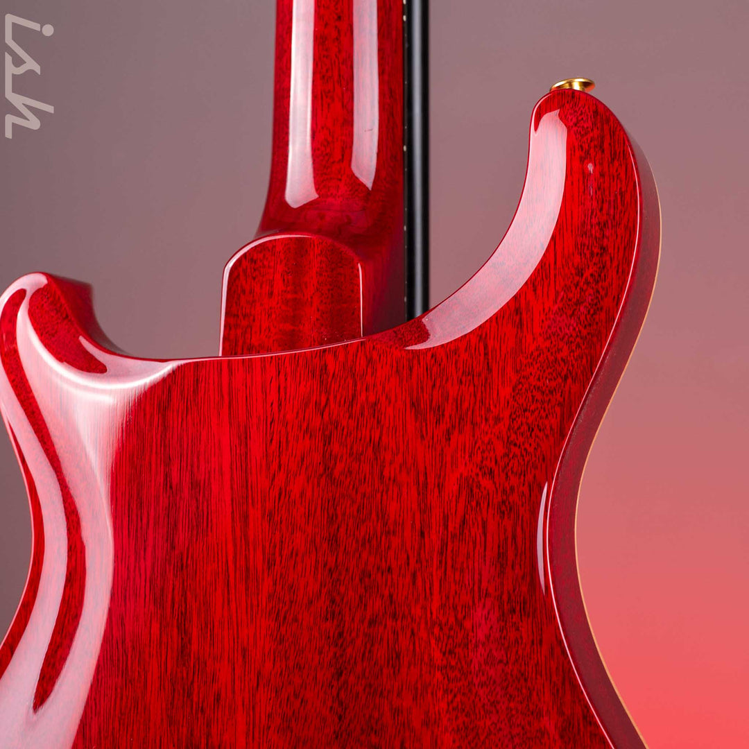 PRS Wood Library Hollowbody I Piezo Spruce Top Dark Cherry Sunburst
