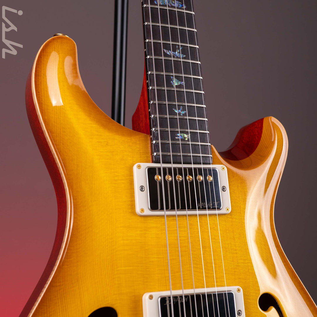 PRS Wood Library Hollowbody I Piezo Spruce Top McCarty Sunburst