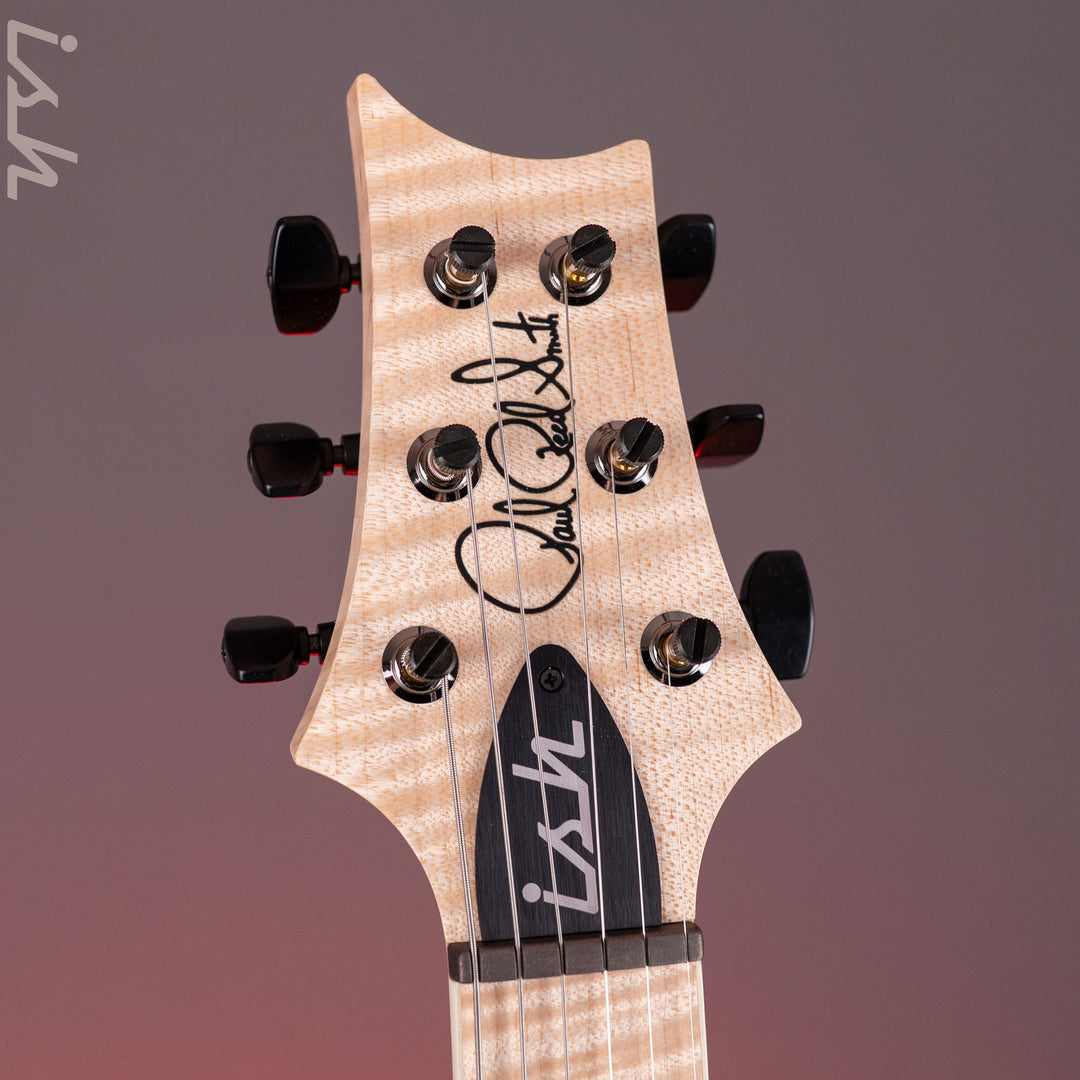 PRS Wood Library Mark Holcomb 10-Top Quilt Midnight Orchid Fade Ish 15th Anniversary Maple Neck
