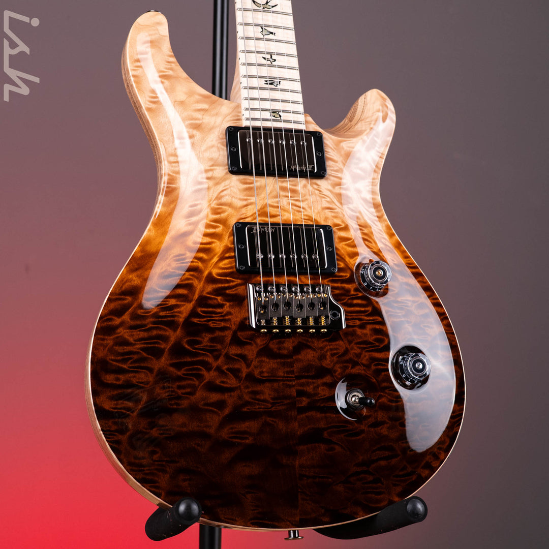 PRS Wood Library Custom 24 10-Top Quilt Amaretto Fade Ish 15th Anniversary