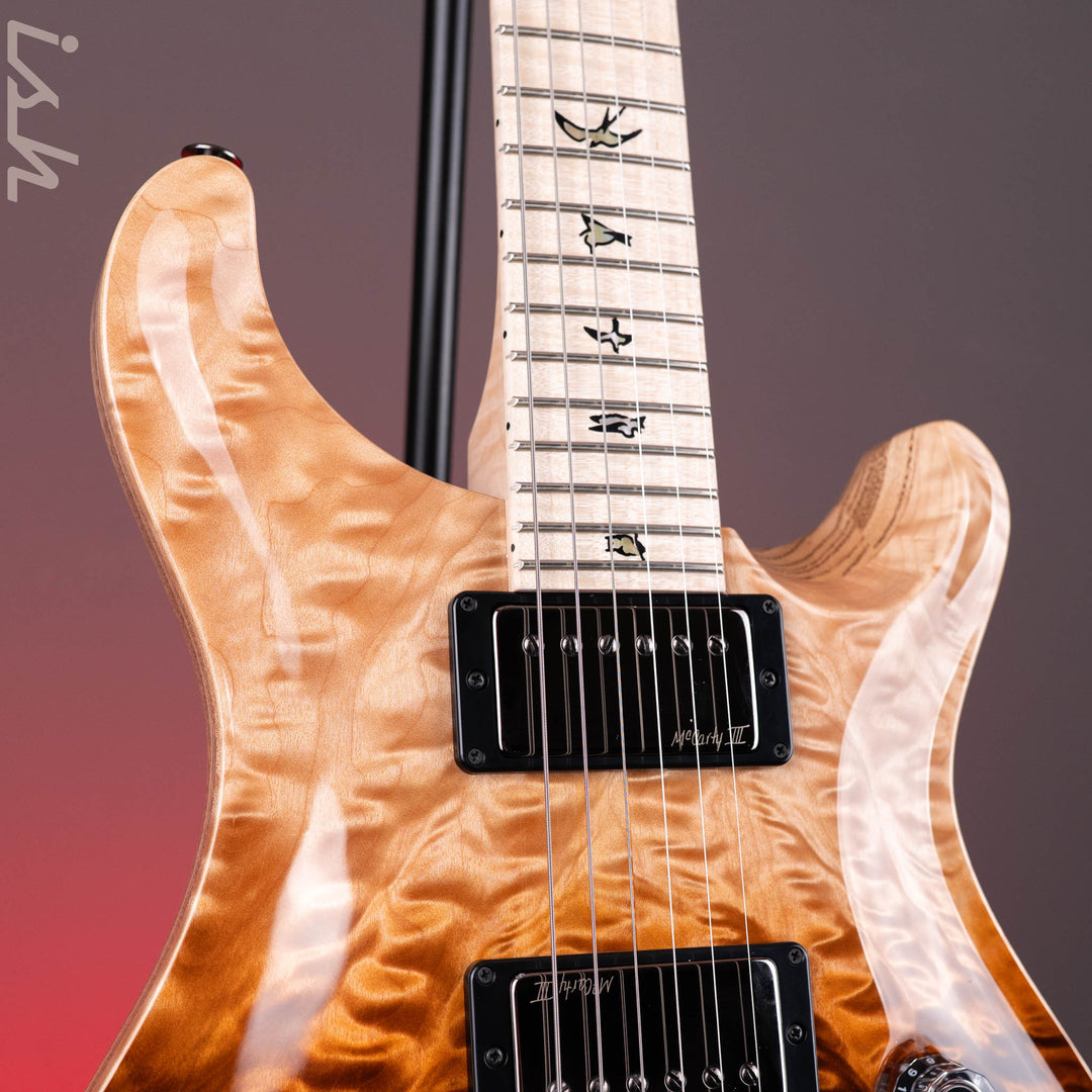 PRS Wood Library Custom 24 10-Top Quilt Amaretto Fade Ish 15th Anniversary