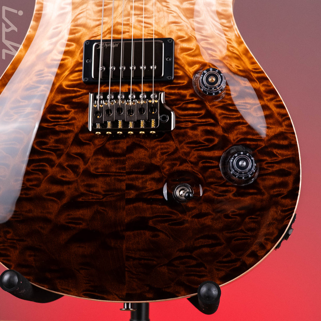 PRS Wood Library Custom 24 10-Top Quilt Amaretto Fade Ish 15th Anniversary
