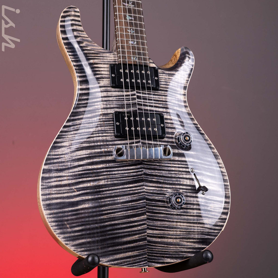PRS Wood Library Custom 24 Stoptail Limited Edition 10-Top Charcoal