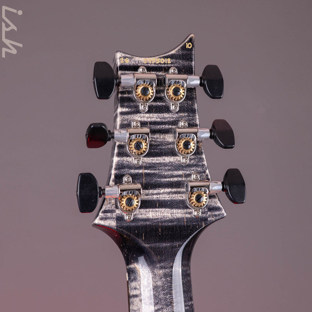 PRS Wood Library Custom 24 Stoptail Limited Edition 10-Top Charcoal