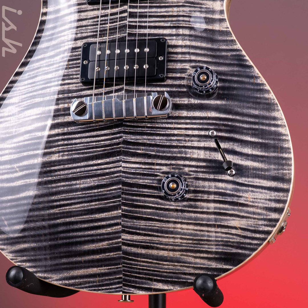 PRS Wood Library Custom 24 Stoptail Limited Edition 10-Top Charcoal