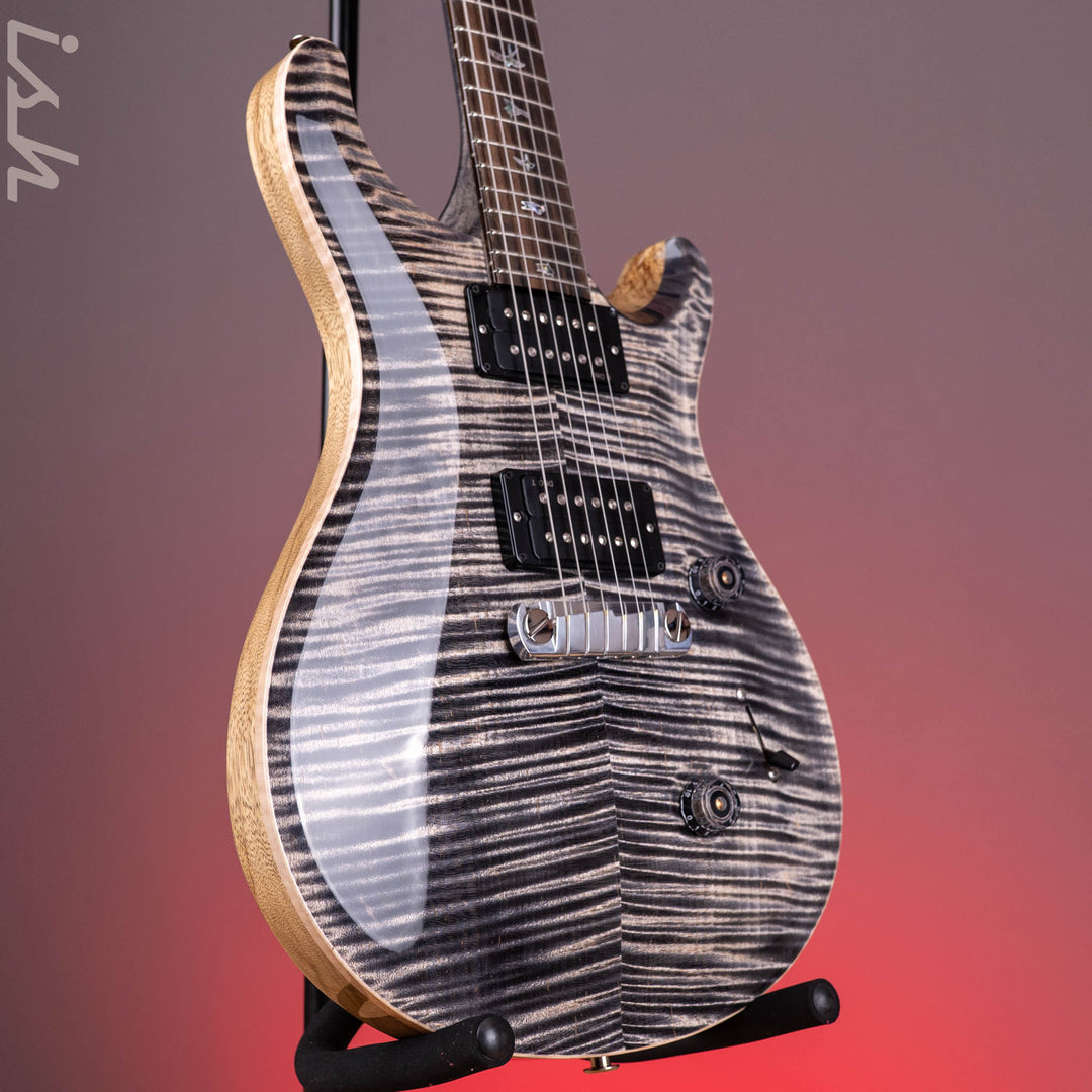 PRS Wood Library Custom 24 Stoptail Limited Edition 10-Top Charcoal