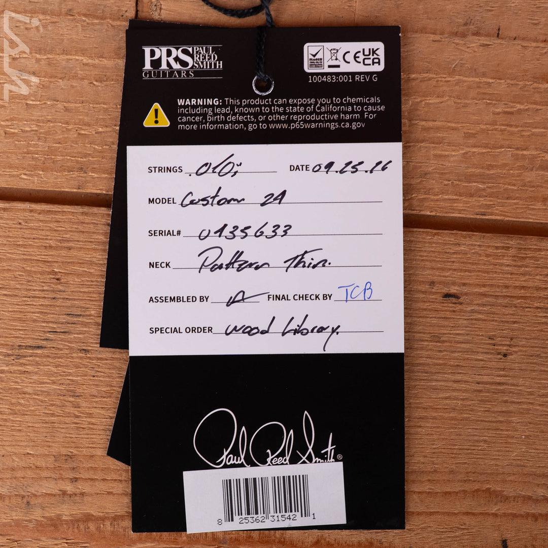 PRS Wood Library Standard 24 Metallic Midnight Ish 15th Anniversary