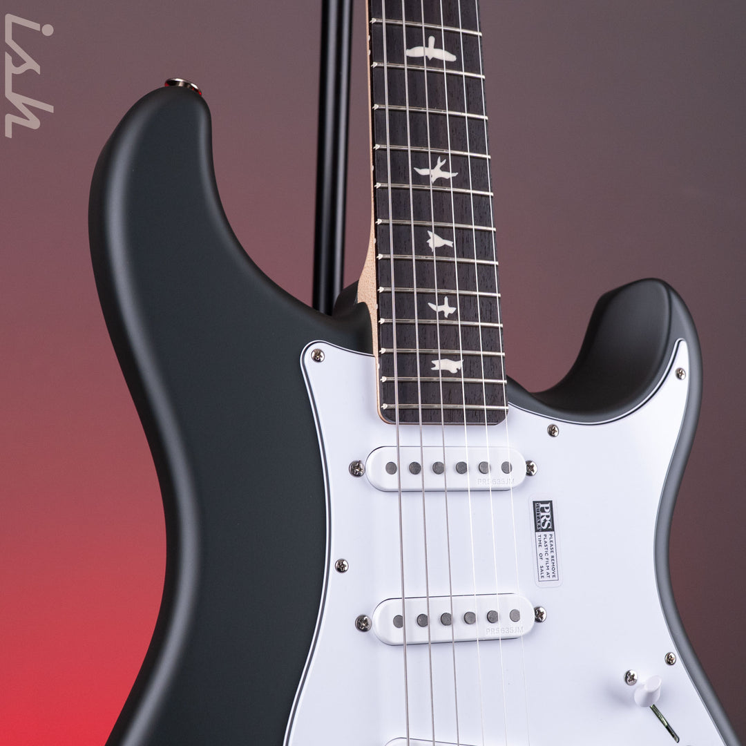 PRS Silver Sky Satin Faded Black Tee