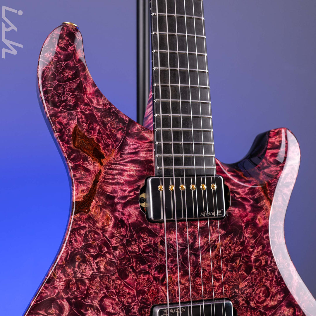PRS Private Stock Vela Maple Burl Pomegranate