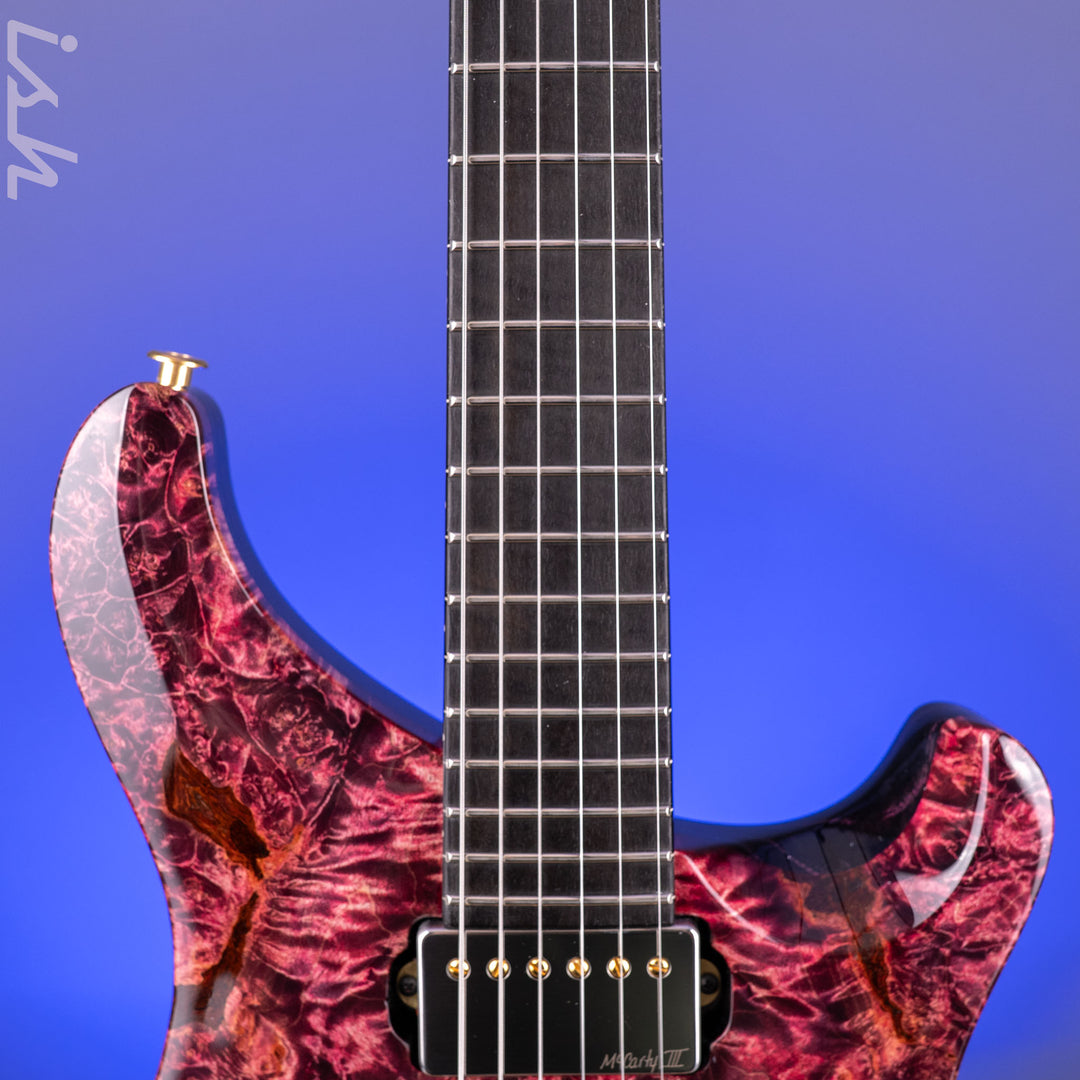 PRS Private Stock Vela Maple Burl Pomegranate