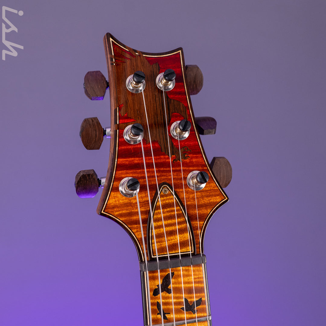 PRS Private Stock Studio Dark Cherry Glow Birds of a Feather