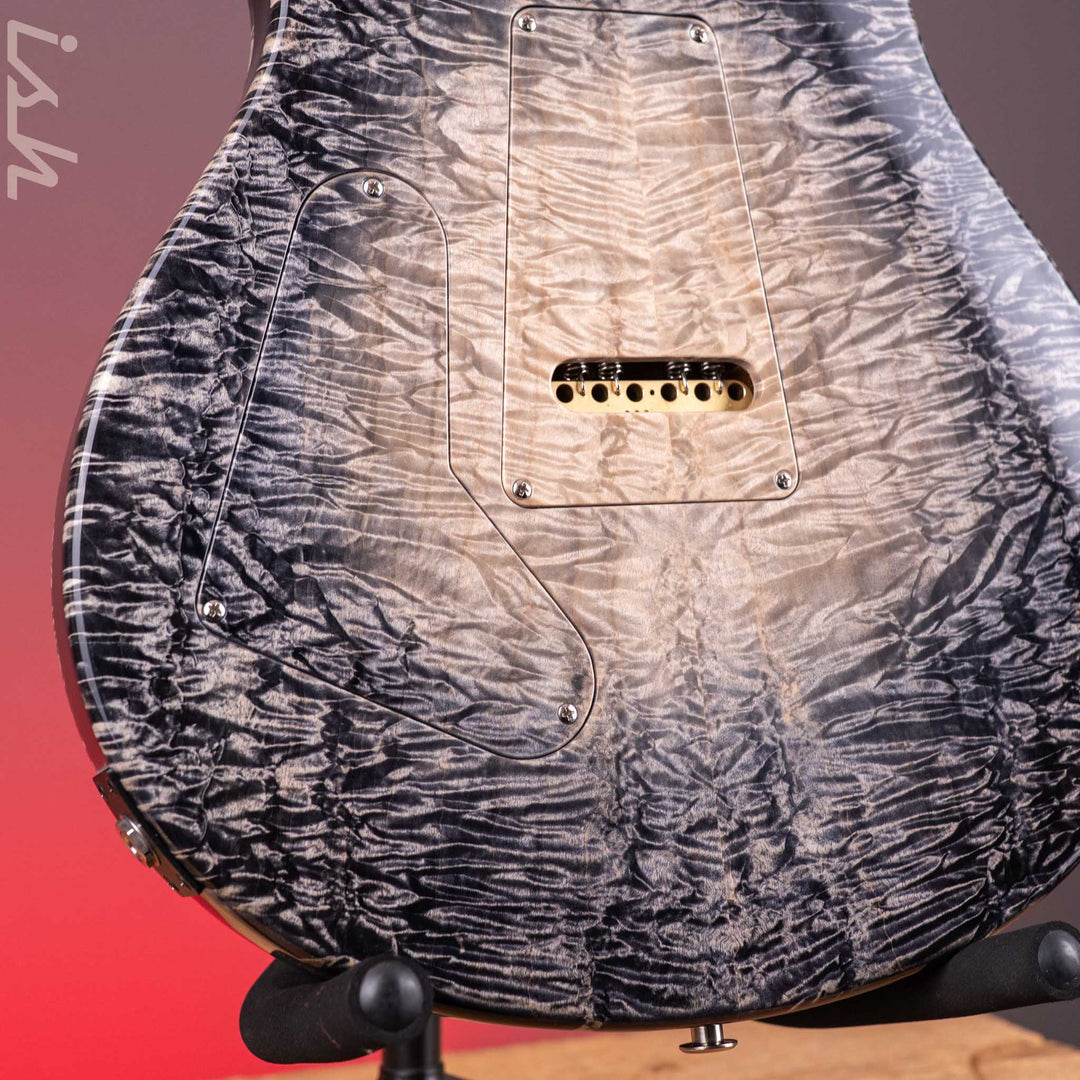 PRS Private Stock Custom 24 Curly Silver Maple Frostbite Glow