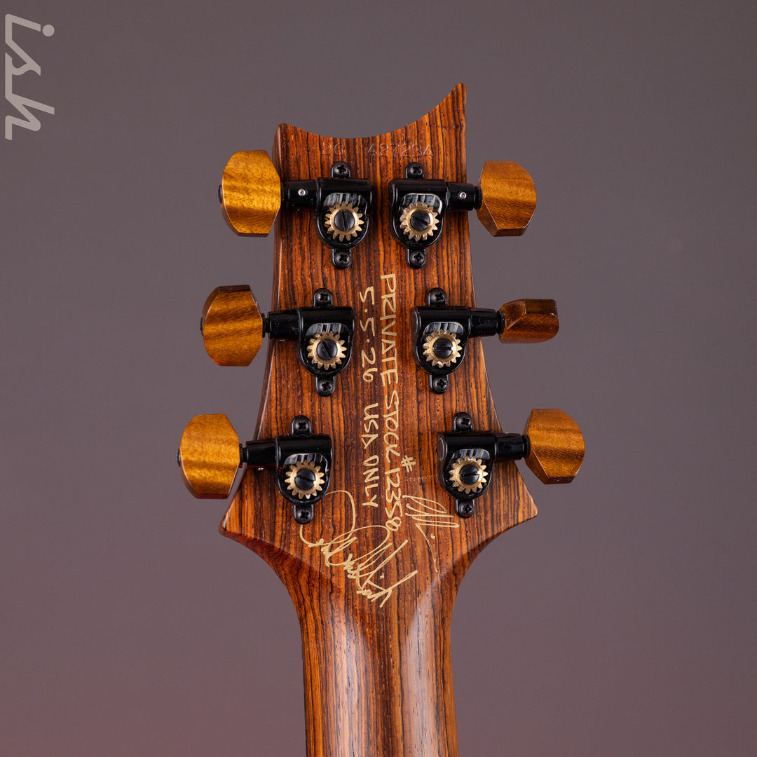 PRS Private Stock Modern Eagle V One Piece Roasted Curly Maple