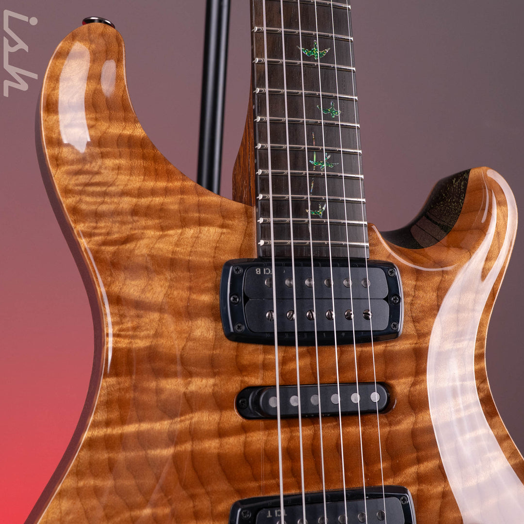 PRS Private Stock Modern Eagle V One Piece Roasted Curly Maple