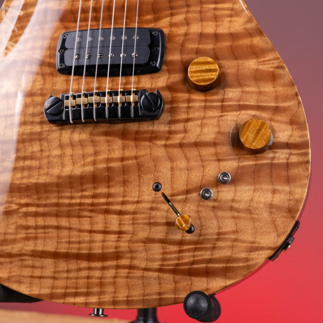 PRS Private Stock Modern Eagle V One Piece Roasted Curly Maple