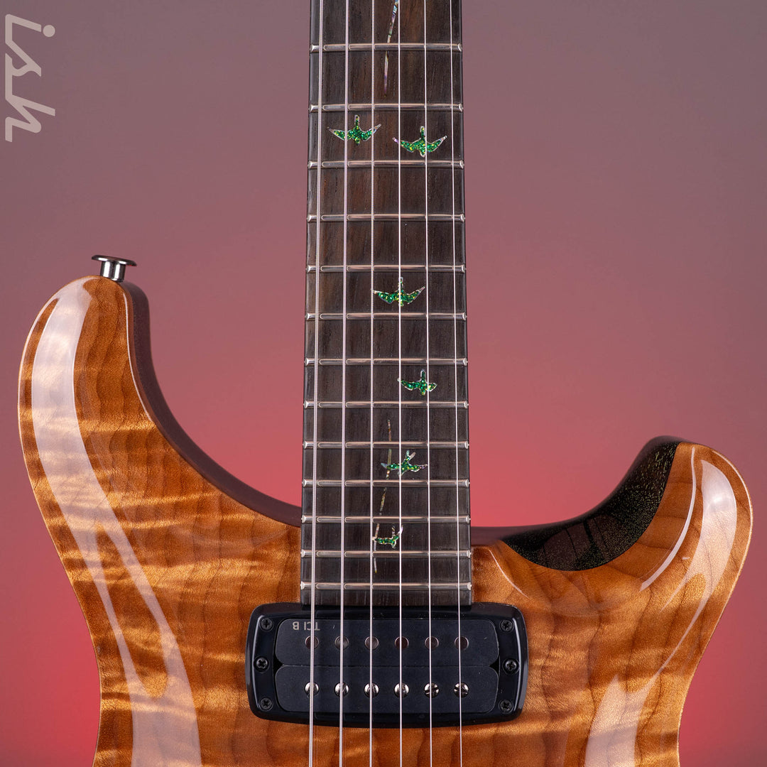 PRS Private Stock Modern Eagle V One Piece Roasted Curly Maple