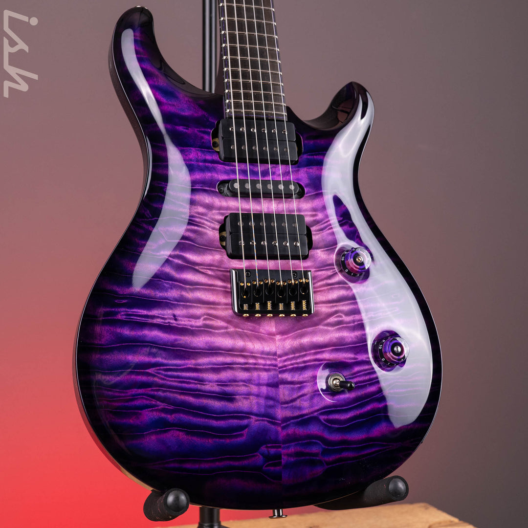 PRS Private Stock Custom 24 Semi-Hollow Replicant Purple Glow Smokeburst