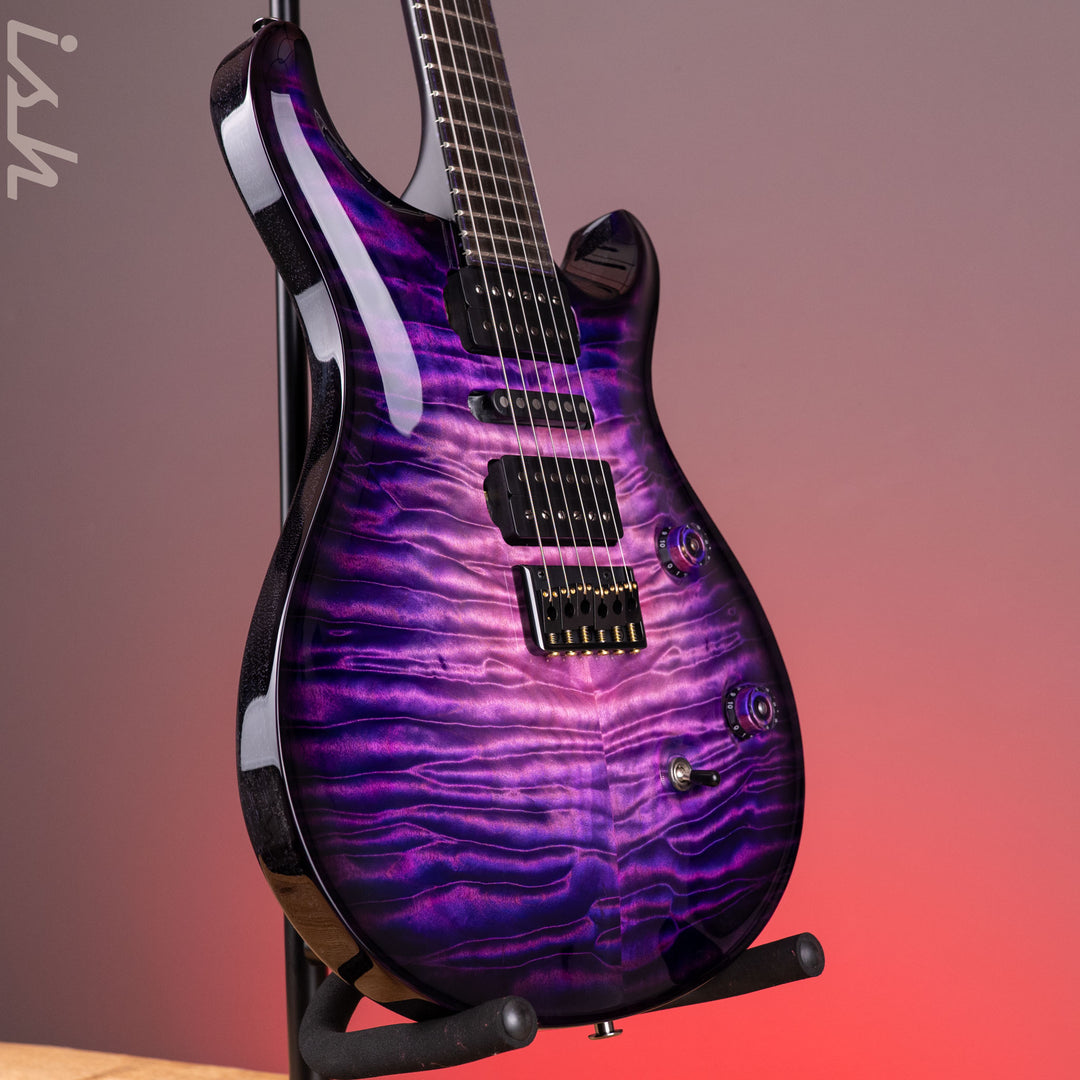 PRS Private Stock Custom 24 Semi-Hollow Replicant Purple Glow Smokeburst