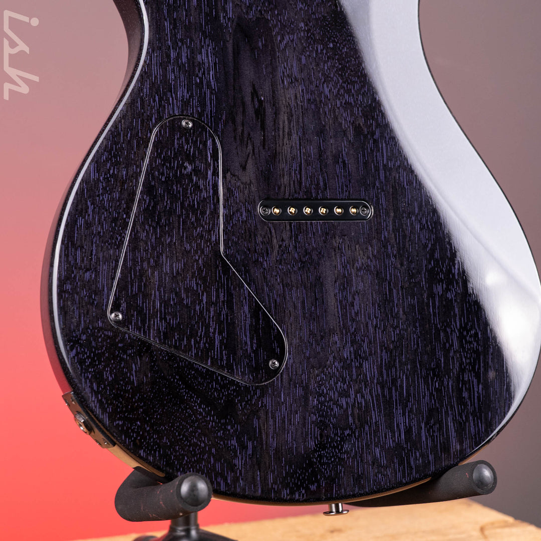 PRS Private Stock Custom 24 Semi-Hollow Replicant Purple Glow Smokeburst