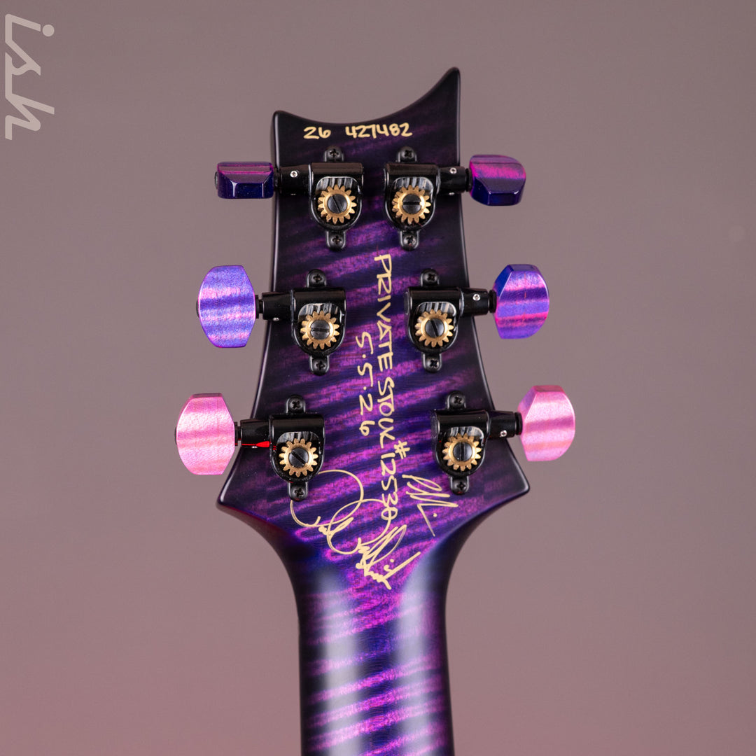 PRS Private Stock Custom 24 Semi-Hollow Replicant Purple Glow Smokeburst