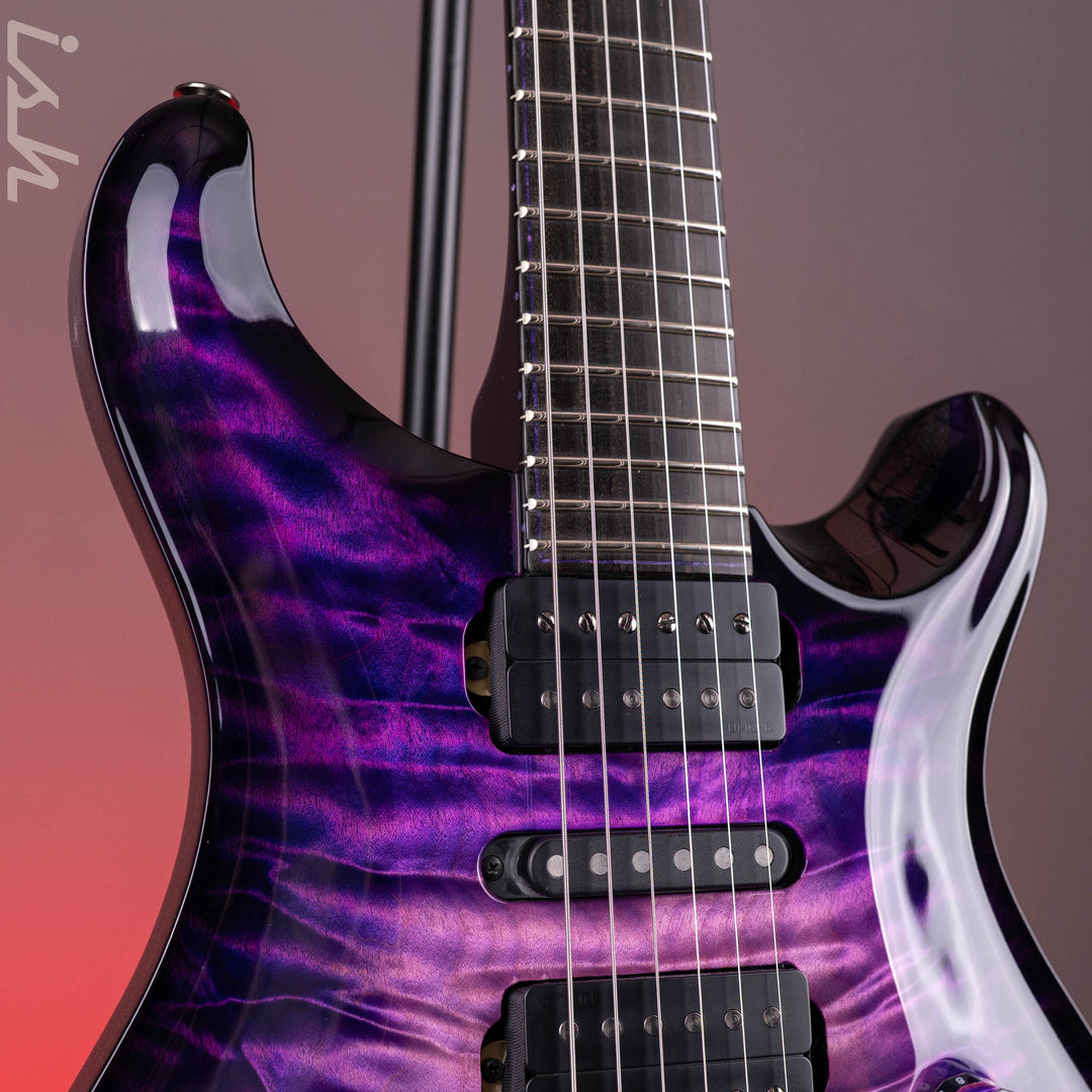 PRS Private Stock Custom 24 Semi-Hollow Replicant Purple Glow Smokeburst
