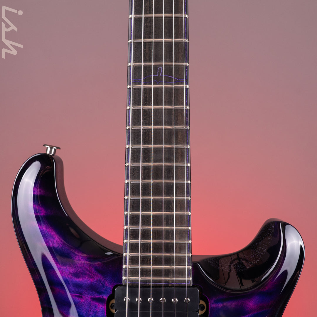 PRS Private Stock Custom 24 Semi-Hollow Replicant Purple Glow Smokeburst