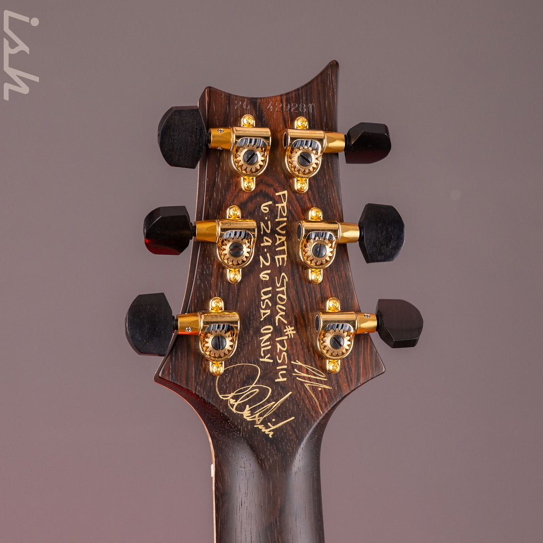 PRS Private Stock Custom 24 Aquamarine Smokeburst Brazilian Rosewood