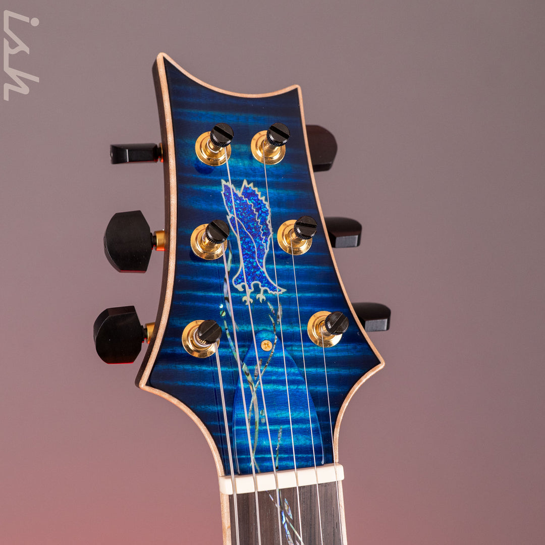 PRS Private Stock Custom 24 Aquamarine Smokeburst Brazilian Rosewood