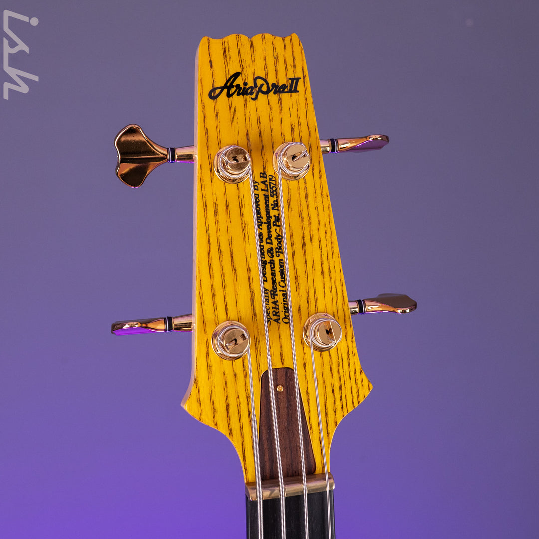 Aria Pro II SB-1000 4-String Bass Natural Oak