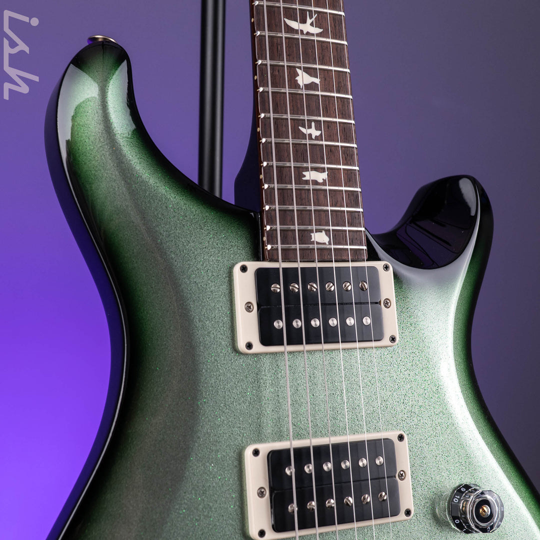 PRS S2 Custom 24 Metallic Sage Green Smokeburst