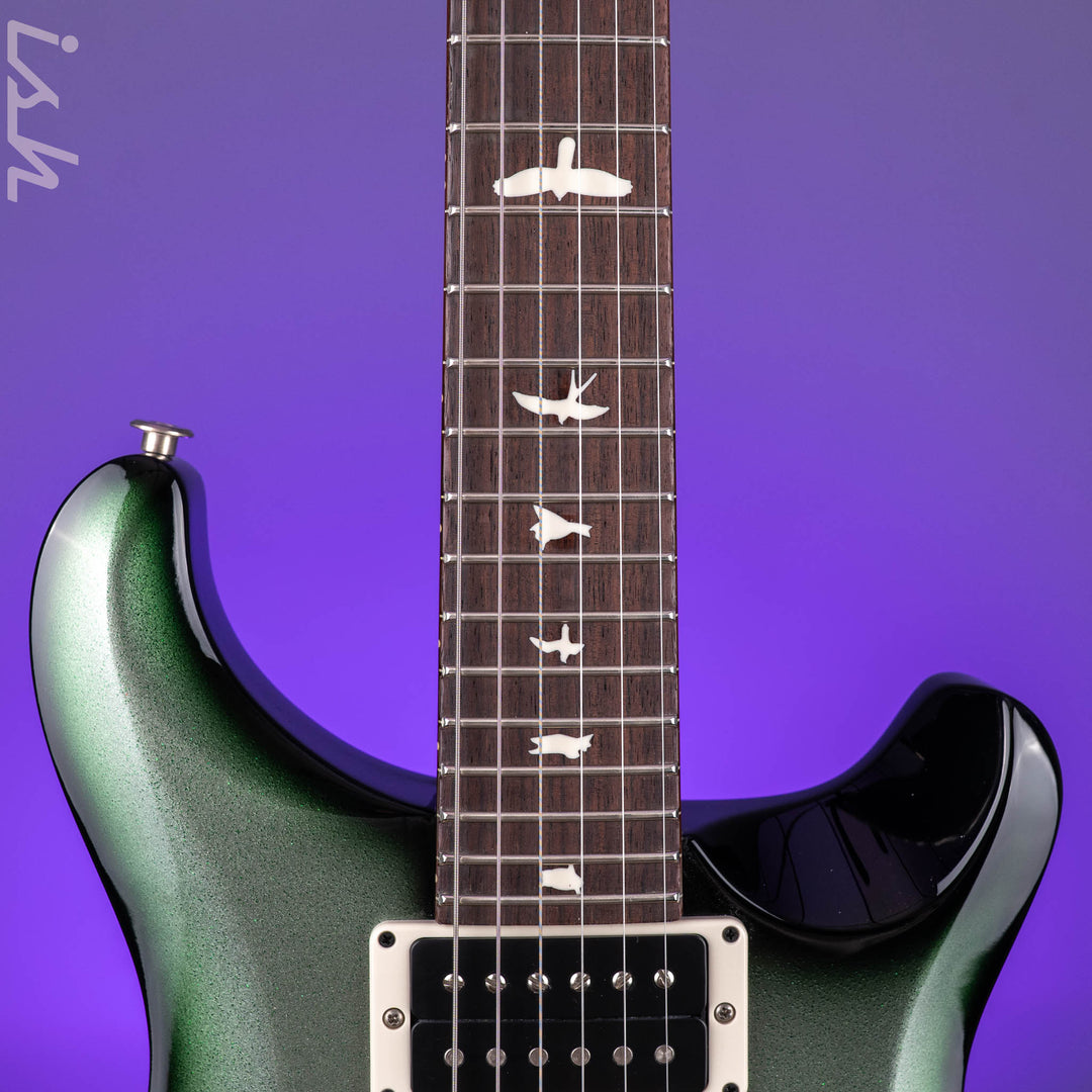 PRS S2 Custom 24 Metallic Sage Green Smokeburst